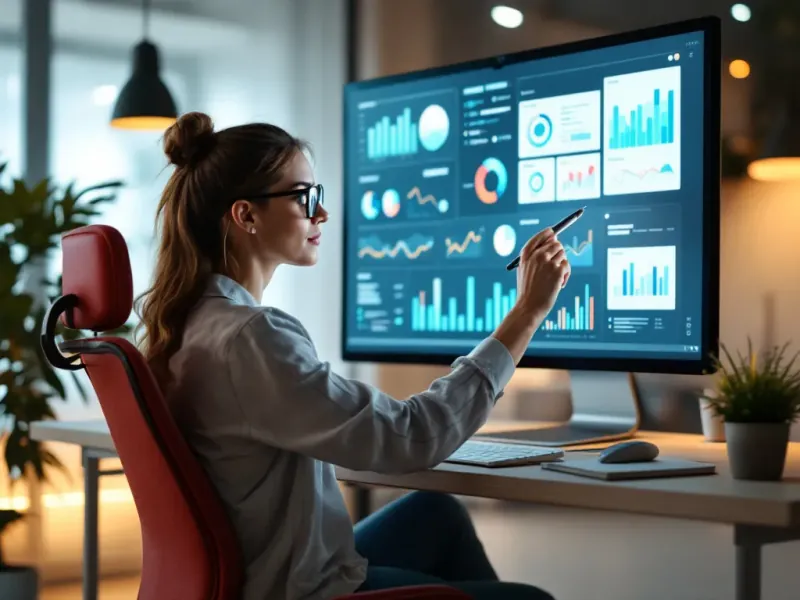 Dashboard de Business Intelligence mostrando métricas de marketing, análisis de campañas y segmentación de clientes