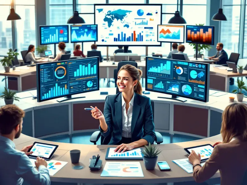 Dashboard de Business Intelligence con datos en tiempo real optimizando procesos empresariales