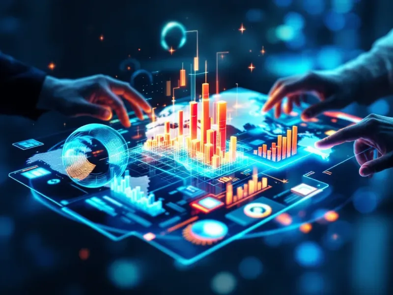 Dashboard futurista de Power BI con gráficos interactivos
