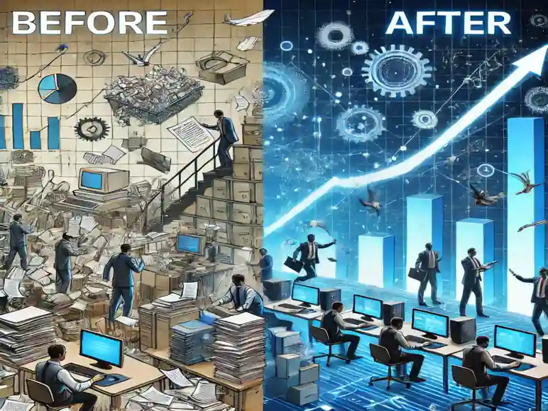 Transformación Digital Antes y Después